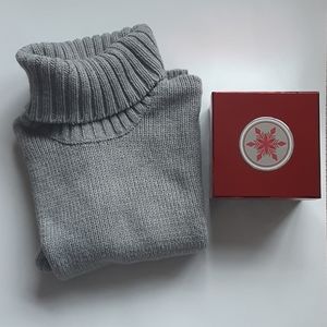 Gap womens small gray knit sweater